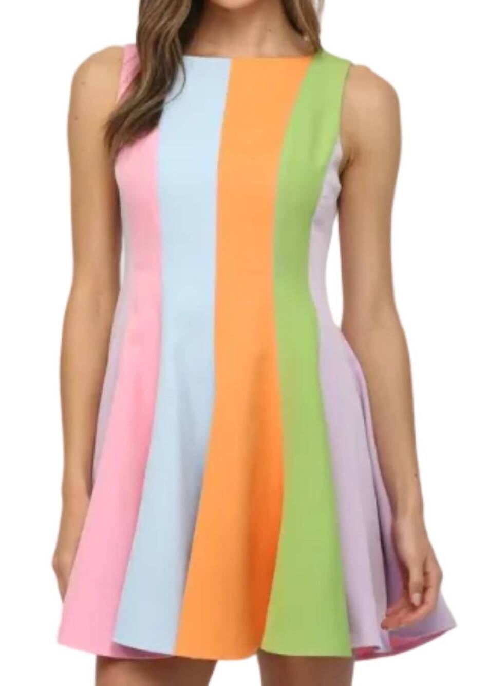 NEW FATE women's farrah dress in multi-color